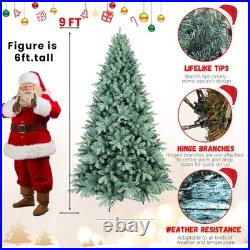 9 ft Blue Spruce Artificial Christmas Tree With 3268 PE/PVC Branch Tip Largesize 9 ft Blue Spruce Artificial Christmas Tree With 3268 PE/PVC Branch Tip Largesize