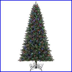 9 ft PreLit LED Color-Changing Slender Virginia Pine Christmas Tree +Storage Bag