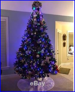 9 ft. Pre-Lit LED Artificial Christmas Tree With Multi Function LED Lights