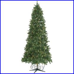 9 ft. Pre-Lit LED Grand Duchess Slim Pine Quick Set Artificial Christmas Tree