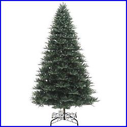 9 ft Prelit Warm White LED Lights BRISTLE FIR Christmas Tree with Storage Bag