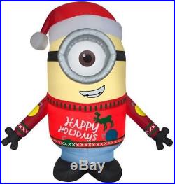 9-ft x 7.87-ft Lighted Minion Christmas Inflatable Despicable Me CARL