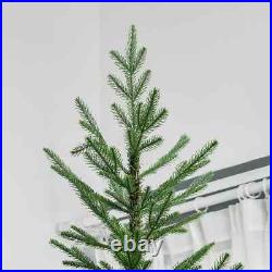 9ft Artificial Christmas Tree, 1939 Realistic Branches, Steel Base, Green
