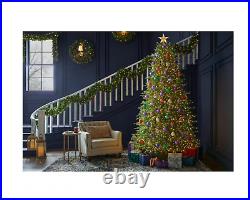 9ft Grand Duchess Twinkling FULL Balsam Fir LED Christmas Tree TikTok Viral