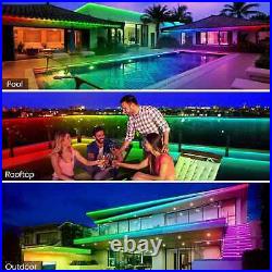 AILBTON 200ft Outdoor LED Strip Lights, IP68 Waterproof, Dimmable, Durable
