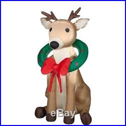 AIRBLOWN Reindeer 3.5ft Inflatable Christmas Decoration Yard Decor NEW IN BOX