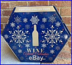 ALDI Festive Collection Wine Advent Calendar Christmas Countdown 24 Bottles NEW