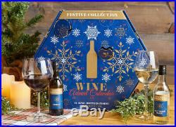 ALDI Festive Collection Wine Advent Calendar Christmas Countdown 24 Bottles NEW