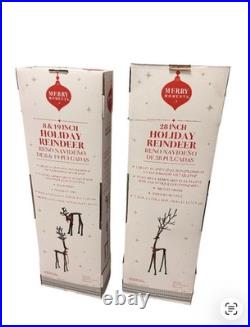 ALDI Merry Moments Black Metal Reindeer Set of 3 -Pottery Barn Dupe 2025 Decor ALDI Merry Moments Black Metal Reindeer Set of 3 -Pottery Barn Dupe 2025 Decor