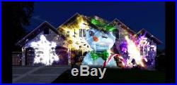 ANIMATED CHRISTMAS HOUSE HD OUTDOOR PROJECTOR w VIDEOS HOLY NATIVITY Yard Decor