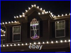 A Christmas Story Leg Lamp Outdoor Wireframe Commercial Quality Yard Art
