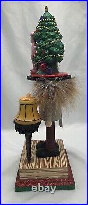 A Christmas Story Wooden Nutcracker 15 Inch CS6201L Kurt Adler NIB