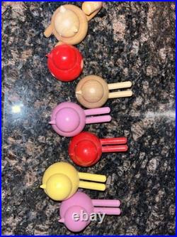 Aarikka Finland Lot Six Birds, One Cat