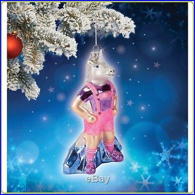 Accoutrements Lederhosen Unicorn Ornament Funny Christmas Tree Hang Decor Gift