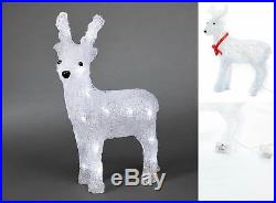 Acrylic LED Reindeer Light Up Christmas Decoration Indoor Outdoor Xmas Decor