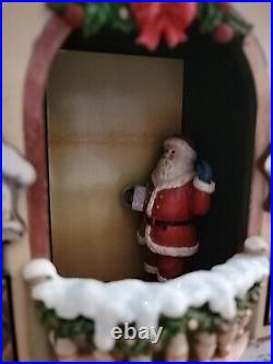 Advent Calendar 24 Doors Wooden Victorian House With Original Box/Foam-Costco