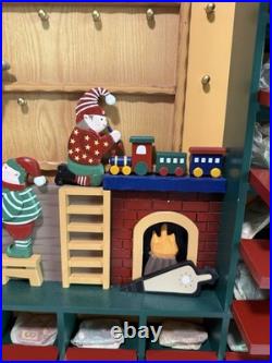 Advent Calendar Santa's Workshop Wooden by Kirkland Costco Holiday Christmas 24 Advent Calendar Santa's Workshop Wooden by Kirkland Costco Holiday Christmas 24