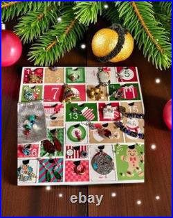 Advent Calendar Vintage Jewelry Lot 14k Gold 925 Rhinestones Gems Estate Gifts 2