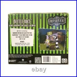 Airblown Beetlejuice Giant 10.5 LED Light-up Inflatable Animated Archway