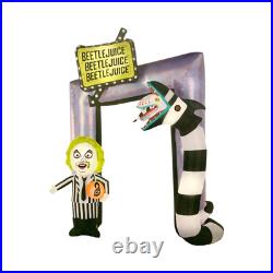 Airblown Beetlejuice Giant 10.5 LED Light-up Inflatable Animated Archway