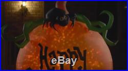 Airblown Kaleidoscope Halloween Lighted Pumpkin Inflatable Outdoor Decor Yard