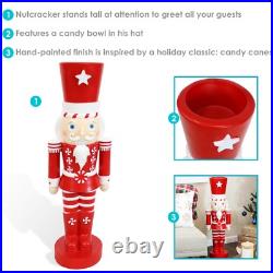 Alfonso the Noble Indoor and Outdoor Nutcracker Statue 36 in by Sunnydaze