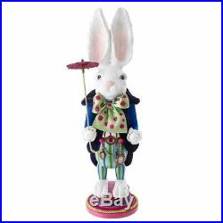 Alice in Wonderland Nutcracker Hollywood White Rabbit Kurt Adler 18