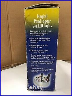 Alpine Magical Lighted Pond Fogger Led Multi-color Changing Halloweenvideo