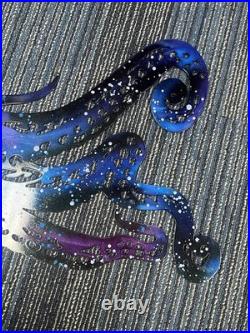 Aluminum Hand Crafted Octopus Wall Decor