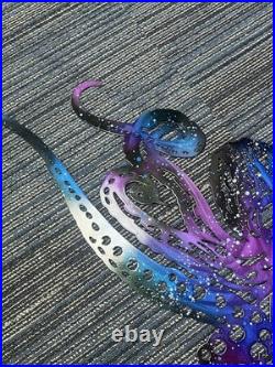 Aluminum Hand Crafted Octopus Wall Decor