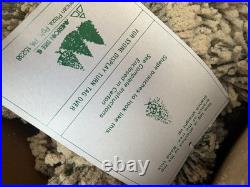 American Pines Presto Flame Retardant Christmas Flocking Outsweep Pine New 3ft