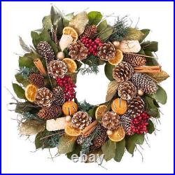 Andaluca Cinnamon Orange & Pinecone Wreath