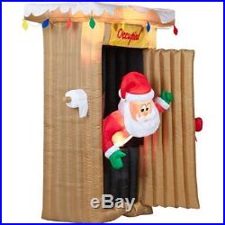 Animated Christmas Inflatable Santa 6' Tall Airblown Yard Outdoor Decoration