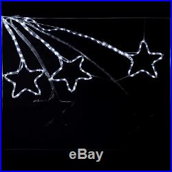 Animated LED Star Burst Display with Controller Rope Light Silhouette Christmas