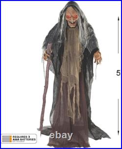 Animated Standing Witch Halloween Decoration Home Decor 1 Piece Animated Standing Witch Halloween Decoration Home Decor 1 Piece