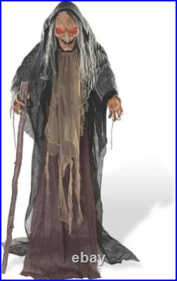 Animated Standing Witch Halloween Decoration Home Decor 1 Piece Animated Standing Witch Halloween Decoration Home Decor 1 Piece