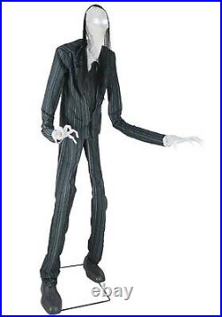 Animatronic 7′ Slim Soul Stealer Prop Moving Sound Halloween Decor (Used)