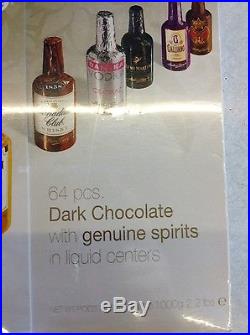Anthon Berg Dark Chocolate Liqueurs with Original Spirits 64 PCs Gift Box 2.2 lbs