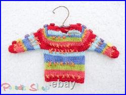 Anthropologie 2007 VINTAGE Christmas Holiday Hand-made Dresses Ornaments