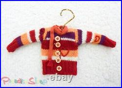Anthropologie 2007 VINTAGE Christmas Holiday Hand-made Dresses Ornaments