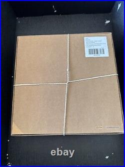 Anthropologie Set 9 Opaque 4 Glass Bauble Ball Ornaments Rainbow Glitterville