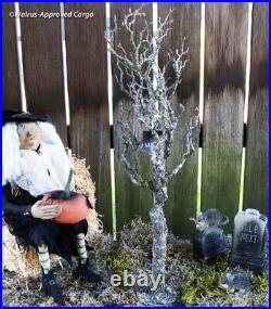 Anthropologie Spooky Tree -nwt- Keep Halloween Rooted In An Eerie Display
