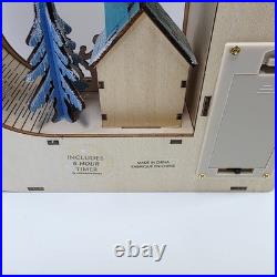 Anthropologie Wonderland Scene Monogram Light-Up Holiday Decoration Letter B