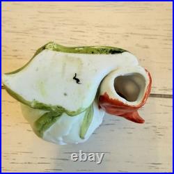 Antique Bisque Devil Fairing Match Holder Victorian 1800's Halloween Rare German Antique Bisque Devil Fairing Match Holder Victorian 1800's Halloween Rare German