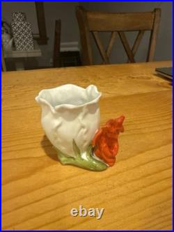 Antique Bisque Devil Fairing Match Holder Victorian 1800's Halloween Rare German Antique Bisque Devil Fairing Match Holder Victorian 1800's Halloween Rare German