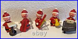 Antique ERZGEBIRGE Santa German Christmas Musical group