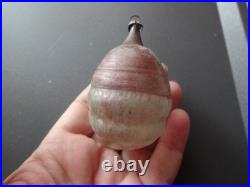 Antique Germany 1920's Authentic Vtg Little Boy Head Ornament Xmas Tree