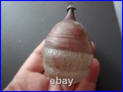 Antique Germany 1920's Authentic Vtg Little Boy Head Ornament Xmas Tree