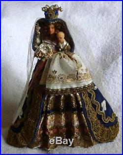 Antique Victorian Fairy Angel Tree Topper Christmas Decoration