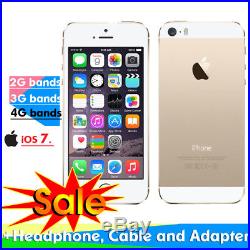 Apple Iphone 5s 16gb Smartphone Cellphone Gift Gold With Finger Sensor